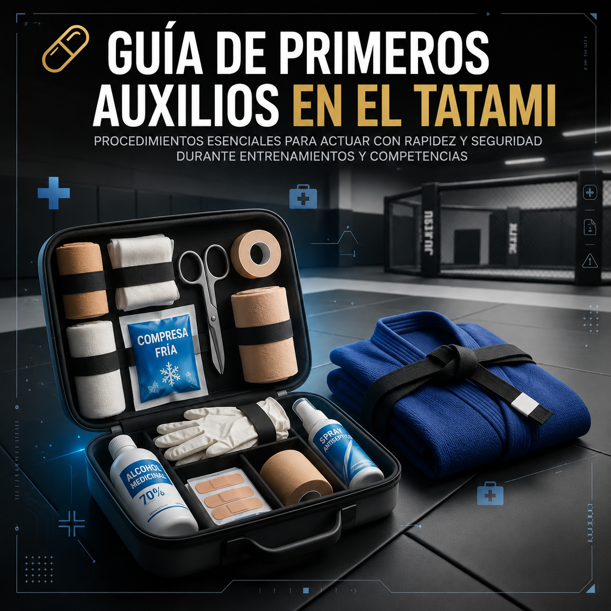 Guía de primeros auxilios en el tatami