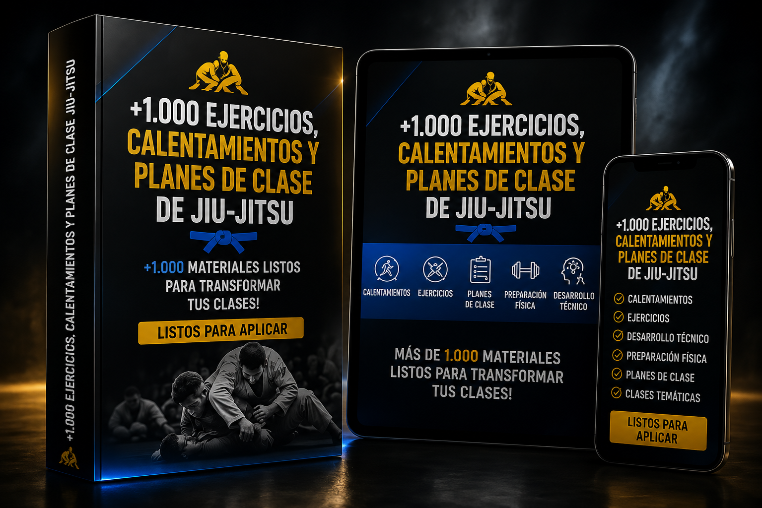Plan esencial: 500 recursos para clases de Jiu-Jitsu